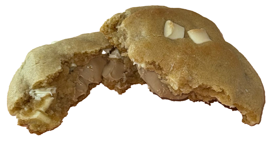 Bianco Nocciola (White Chocolate Chunks & Hazelnut Spread)